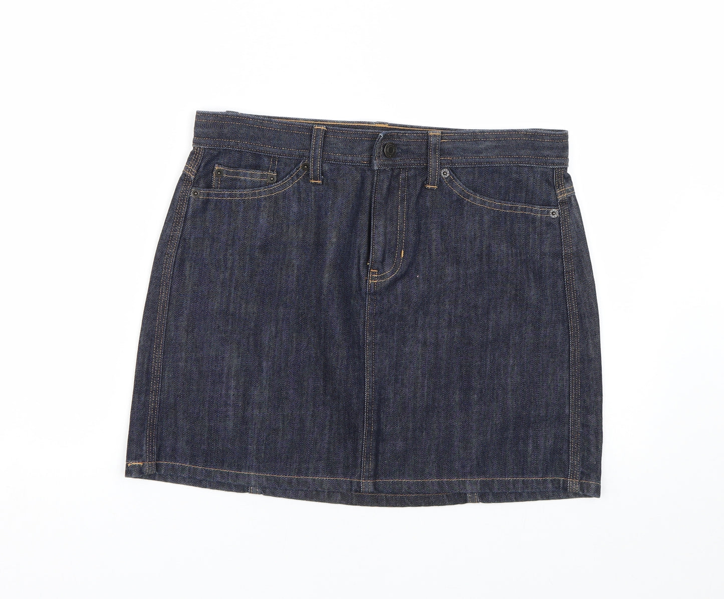 Gap Womens Blue  Denim Mini Skirt Size 10