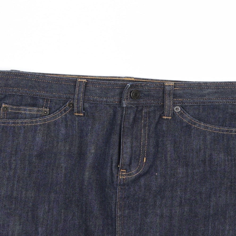 Gap Womens Blue  Denim Mini Skirt Size 10