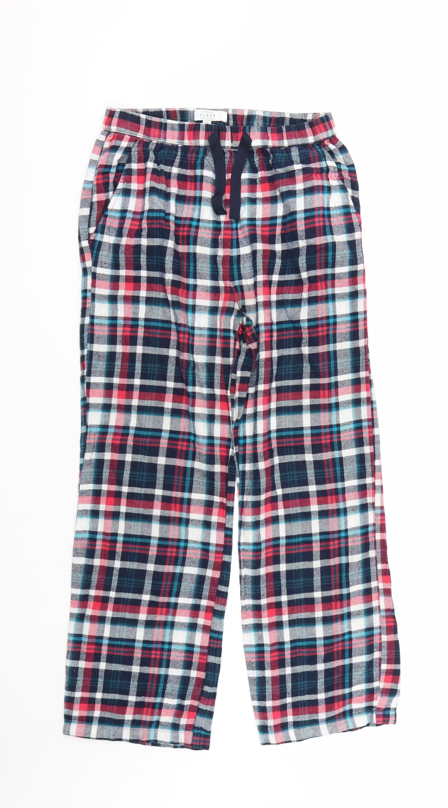 Debenhams Boys Multicoloured Check   Pyjama Pants Size 11-12 Years
