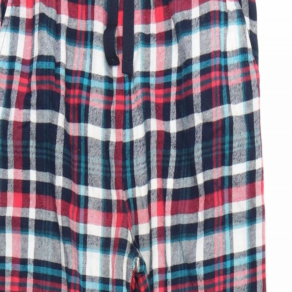 Debenhams Boys Multicoloured Check   Pyjama Pants Size 11-12 Years