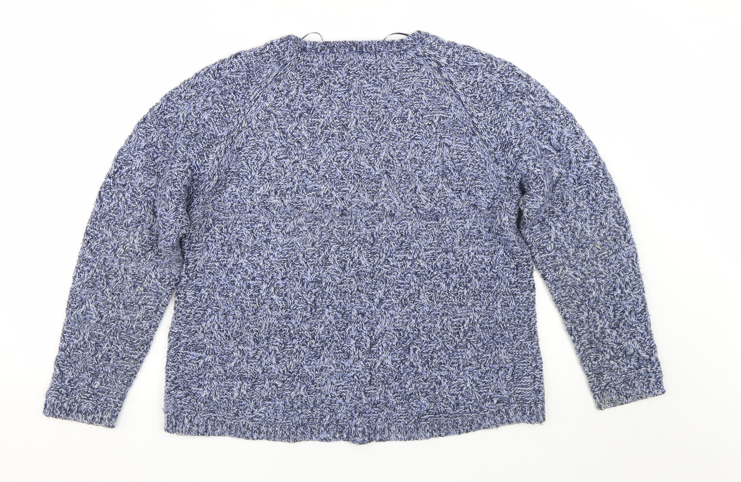 M&S Womens Blue   Pullover Jumper Size 14