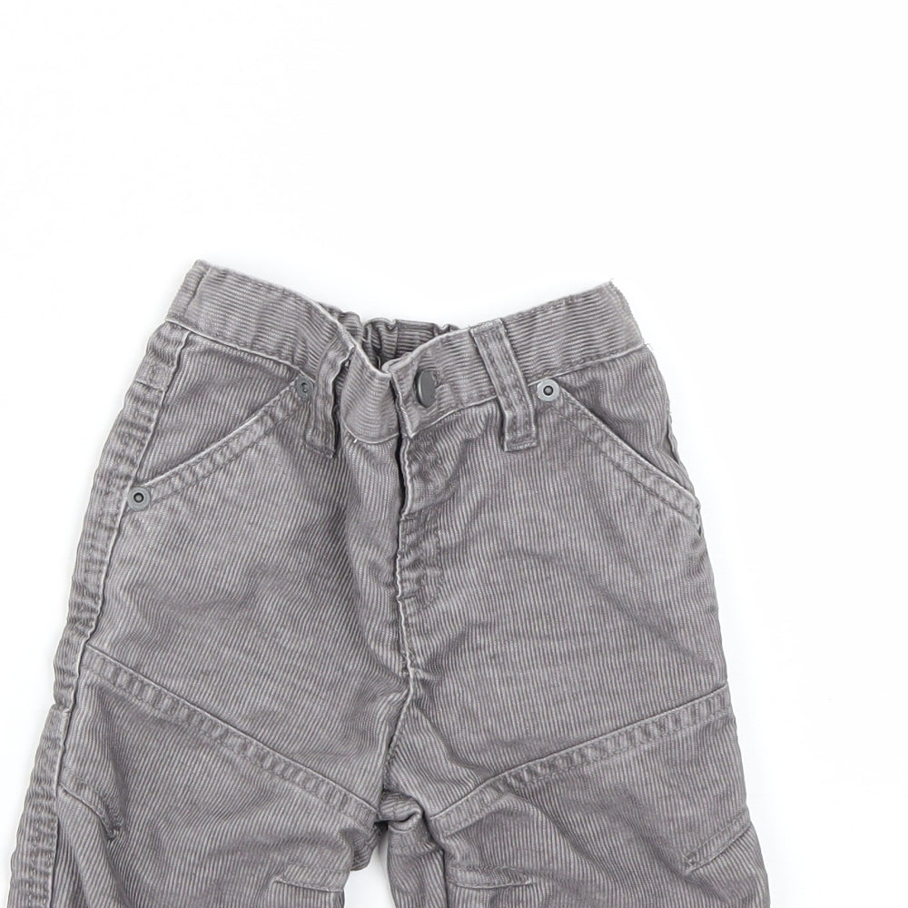 Preworn Boys Grey   Capri Jeans Size 6-9 Months
