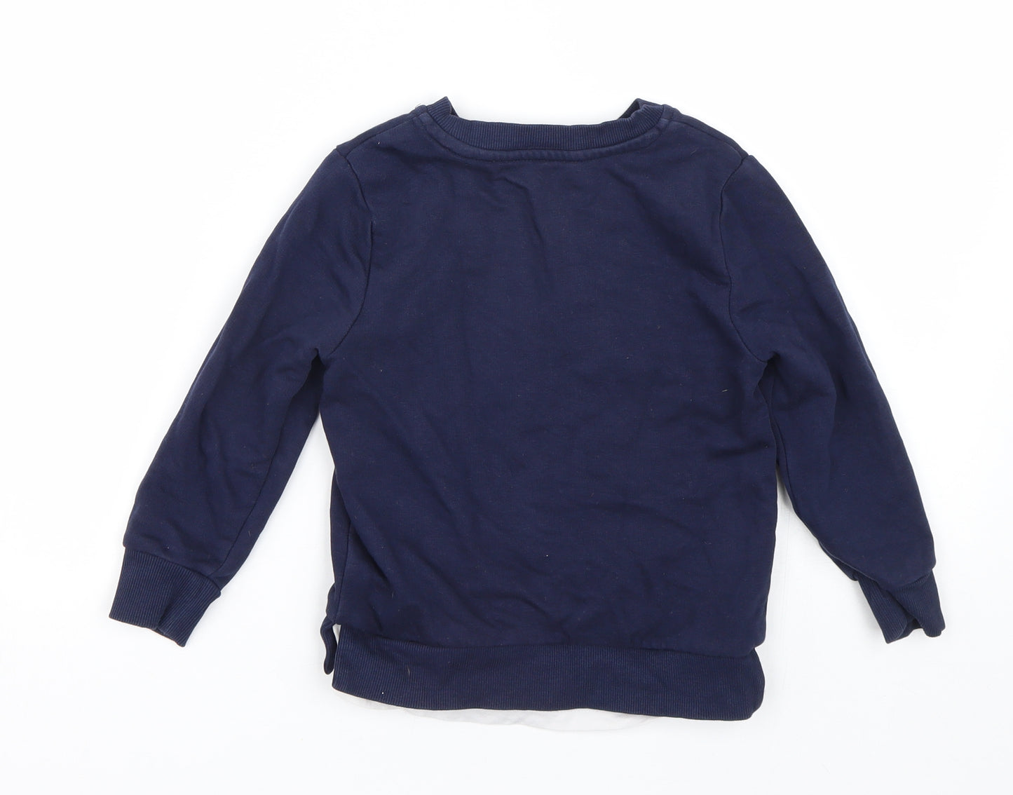 George Boys Blue   Pullover Jumper Size 3-4 Years