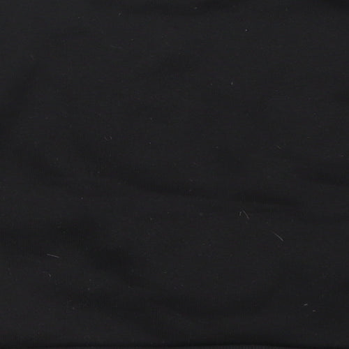 Preworn Girls Black   Pullover Sweatshirt Size 3-4 Years