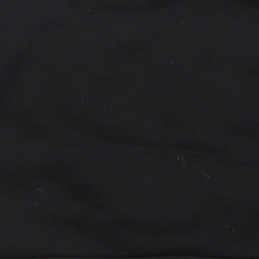 Preworn Girls Black   Pullover Sweatshirt Size 3-4 Years