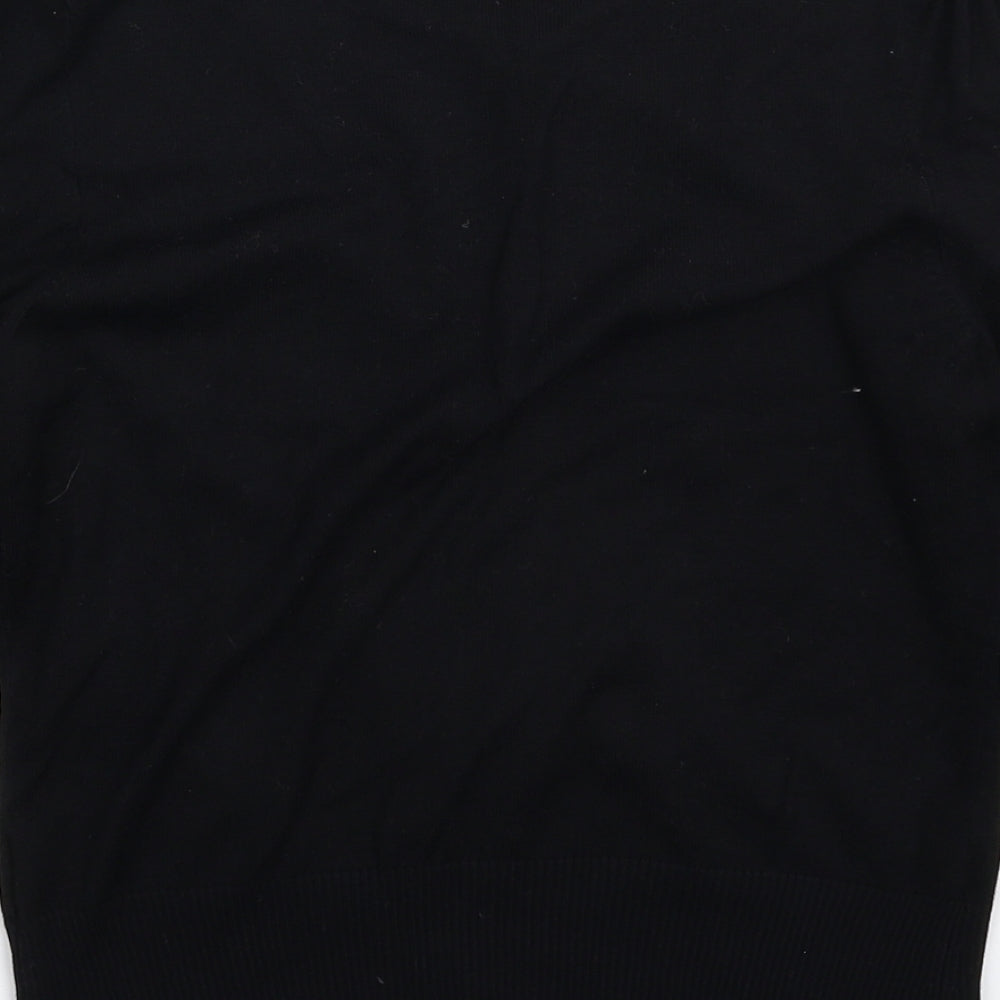 Oasis Womens Black  Knit Cardigan Jumper Size S
