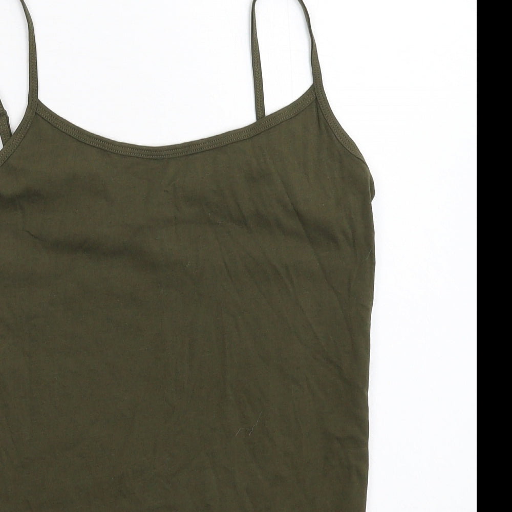 F&F Womens Green   Basic Tank Size 10