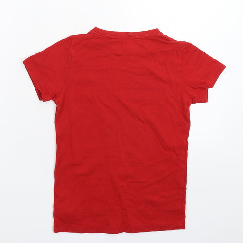 NEXT Boys Red   Basic T-Shirt Size 8 Years