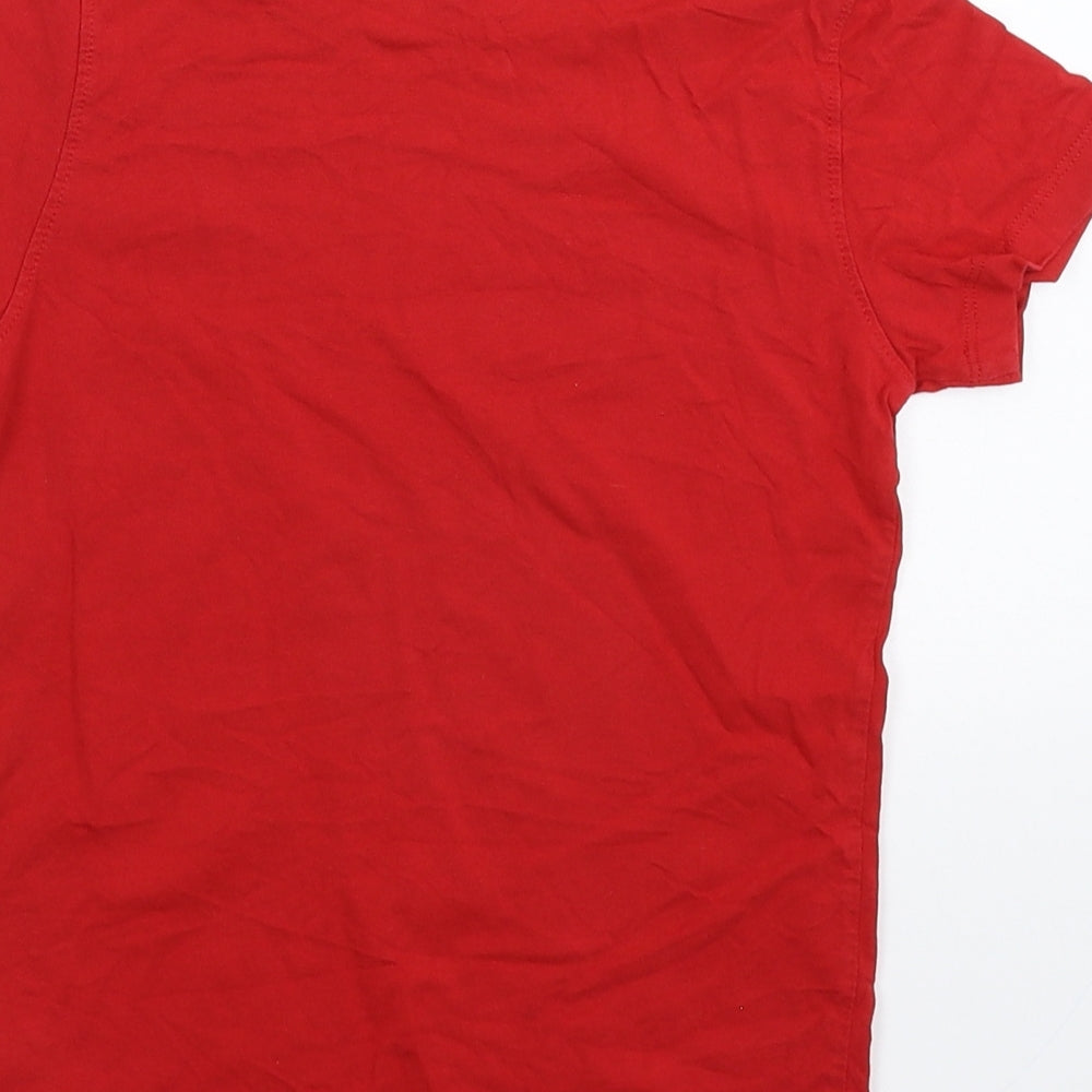 NEXT Boys Red   Basic T-Shirt Size 8 Years