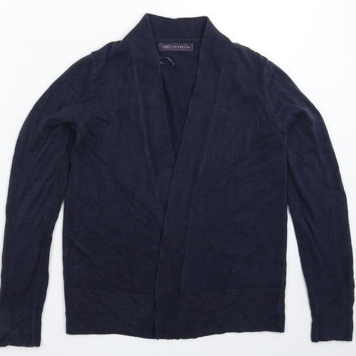 Marks and Spencer Womens Blue  Knit Cardigan Jumper Size S