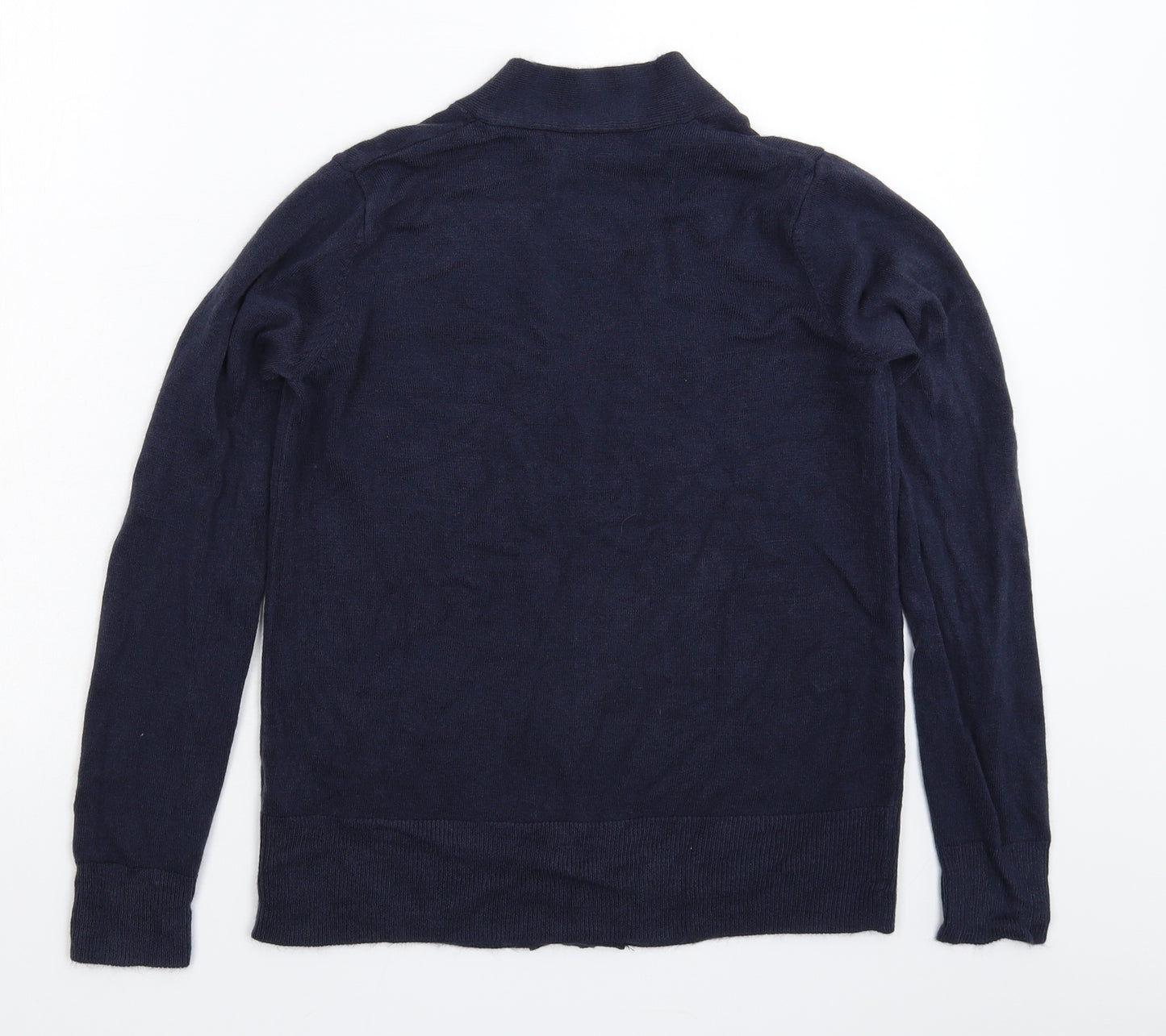 Marks and Spencer Womens Blue  Knit Cardigan Jumper Size S