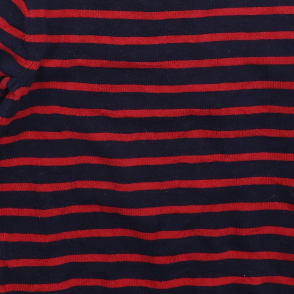 H&M Boys Multicoloured Striped  Pullover Jumper Size 7-8 Years