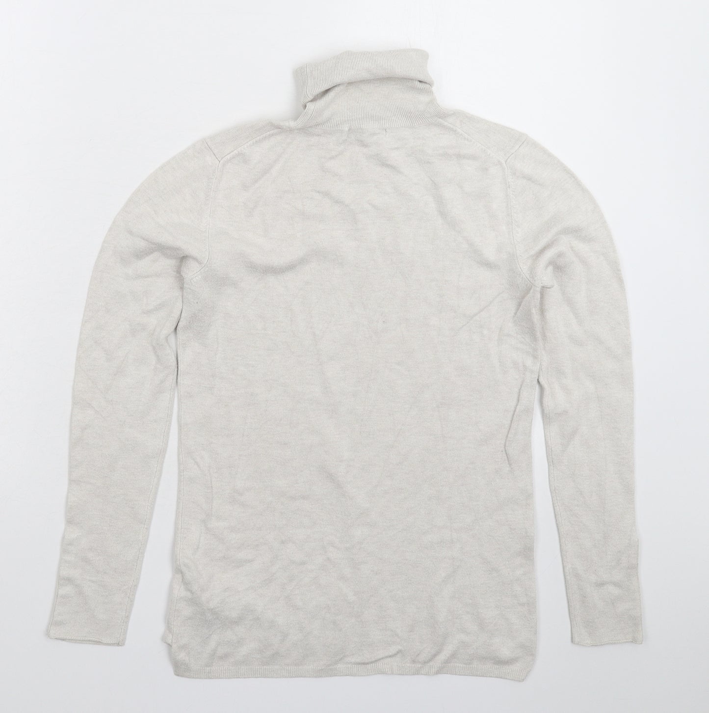 Zara Womens Grey  Knit Pullover Jumper Size M