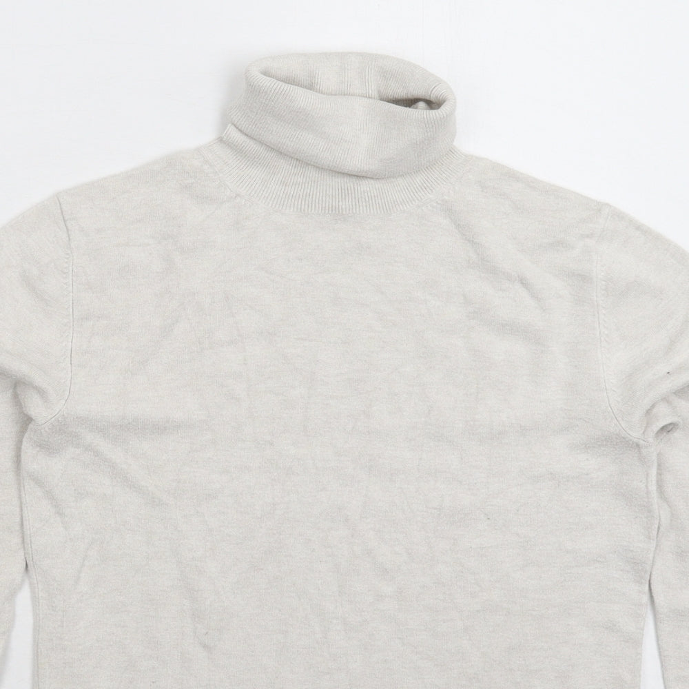 Zara Womens Grey  Knit Pullover Jumper Size M