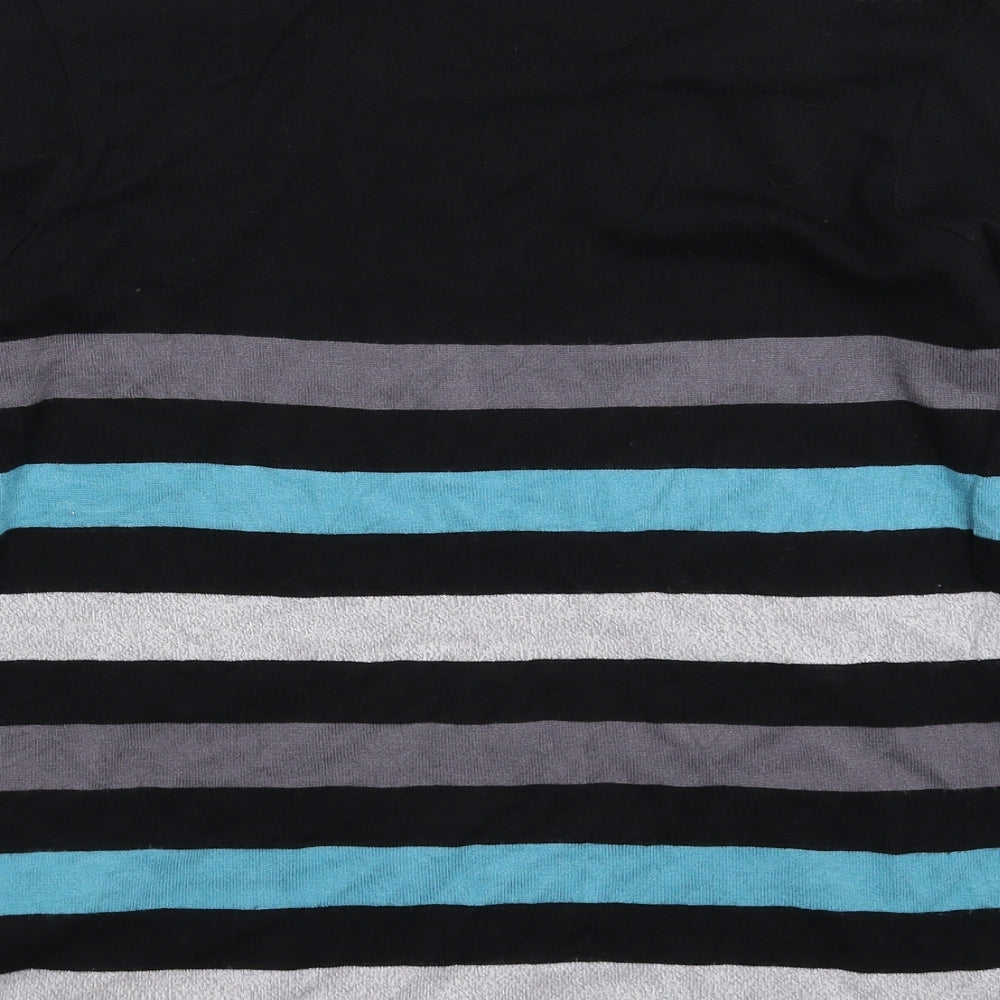 Damart Womens Multicoloured Striped Knit Pullover Jumper Size 16