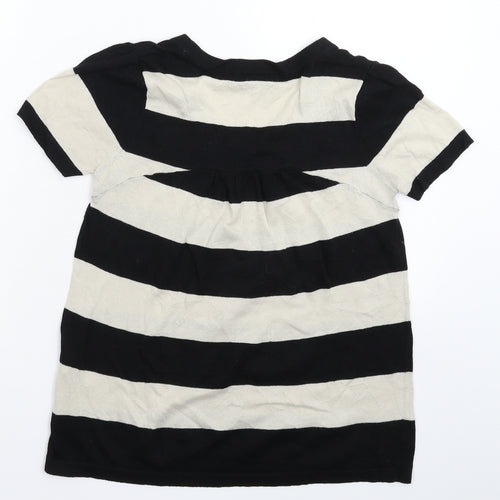 Warehouse Womens Multicoloured Striped Knit Pullover Jumper Size 10