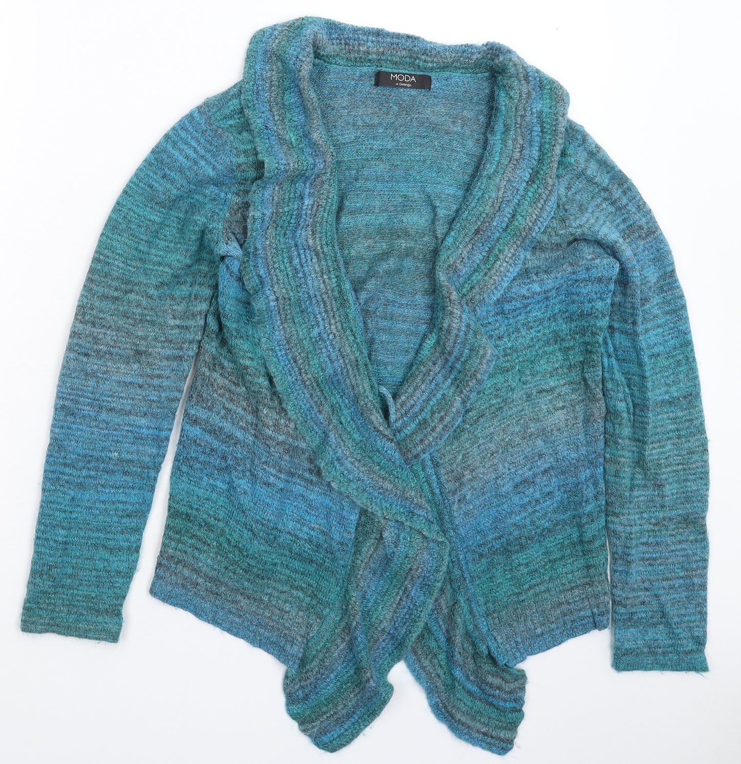 George Womens Green  Knit Cardigan Jumper Size 14