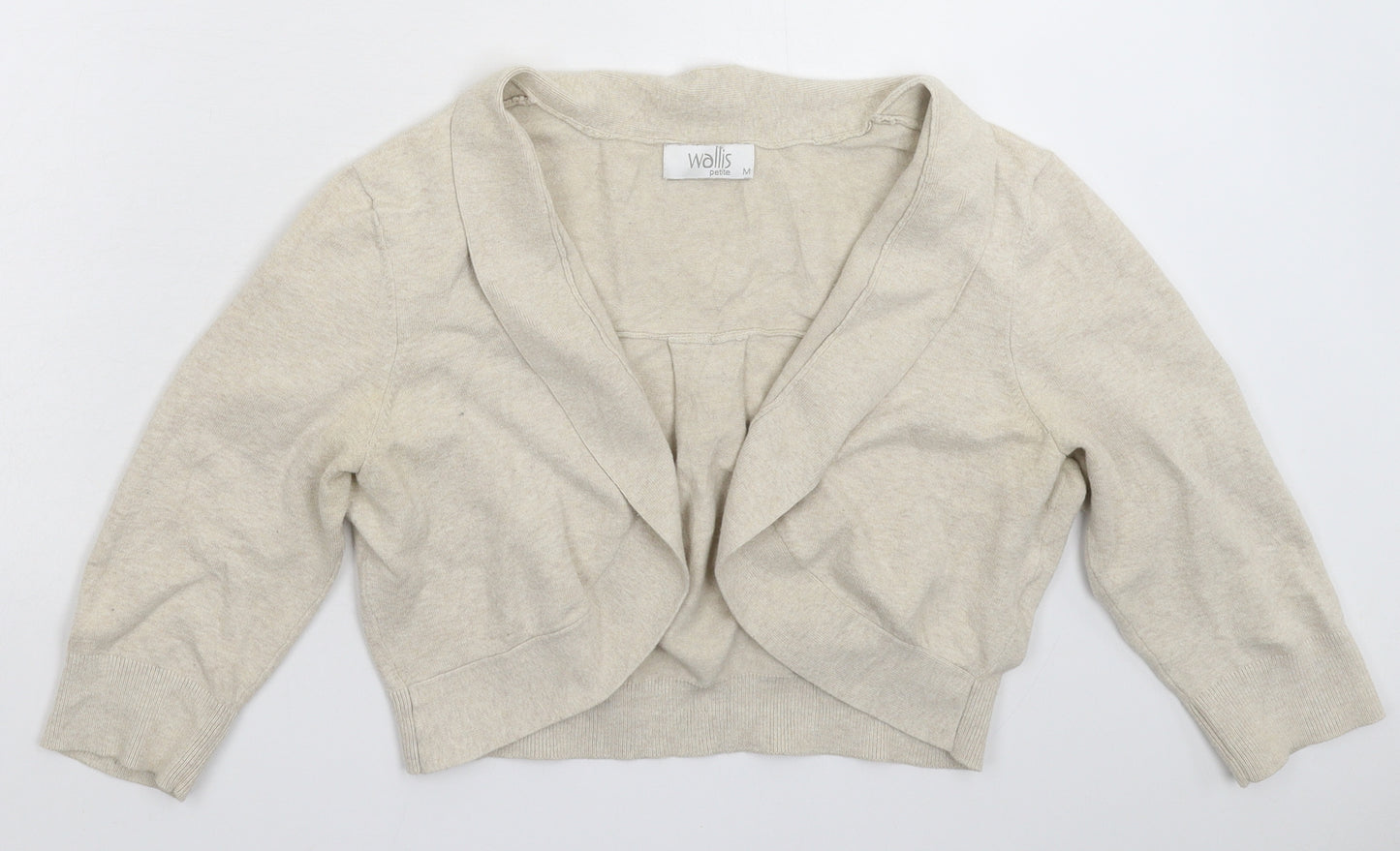 Wallis Womens Grey  Knit Cardigan Jumper Size M