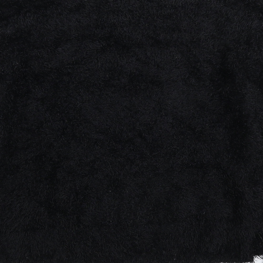 Divided Womens Black  Knit Pullover Jumper Size S