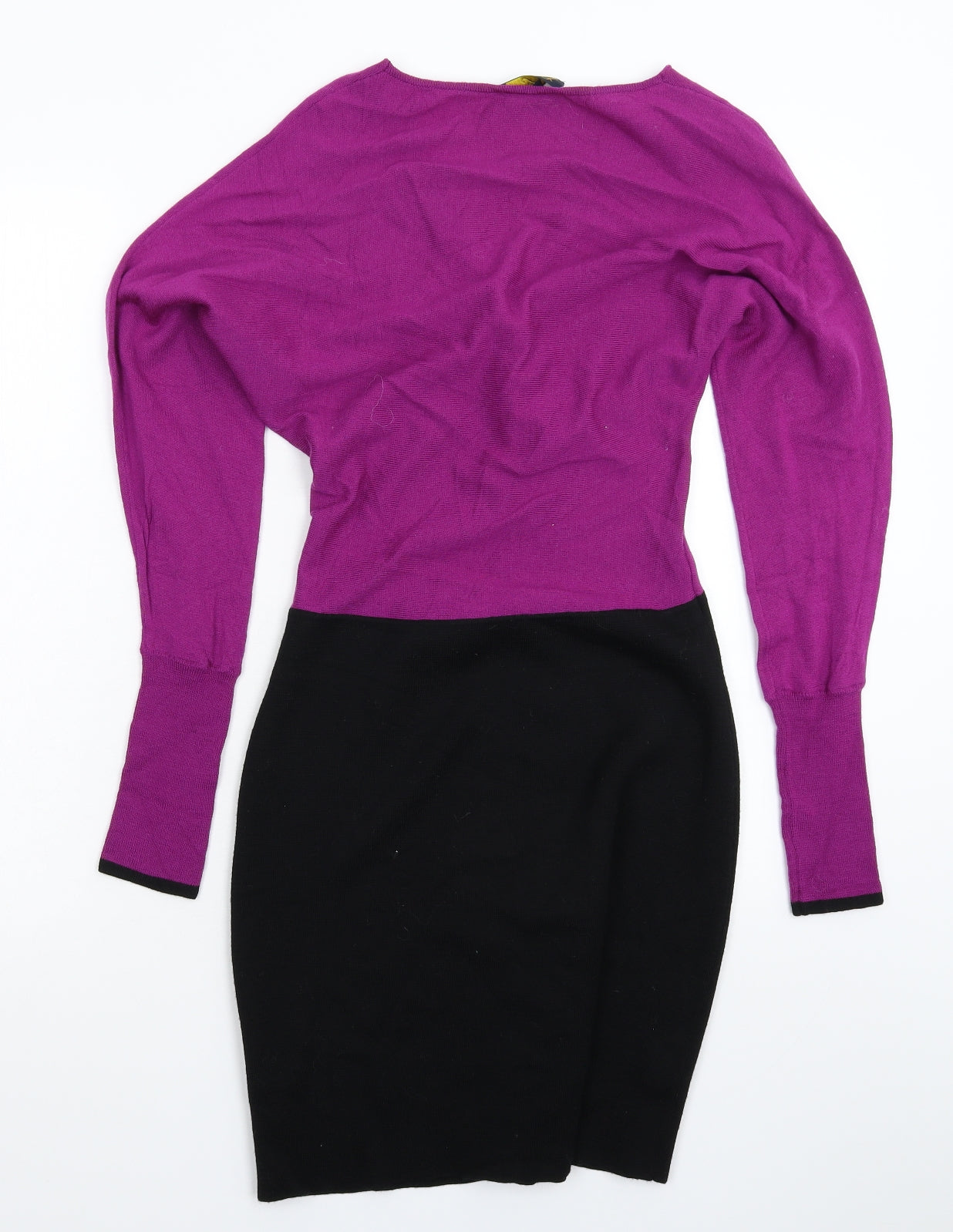 Luisa Spagnoli Womens Purple   Jumper Dress  Size S