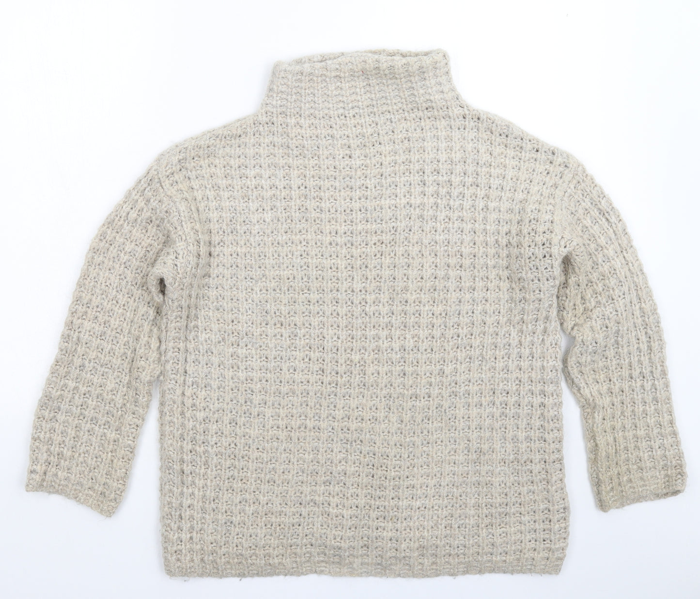 TU Womens Grey  Knit Pullover Jumper Size 14