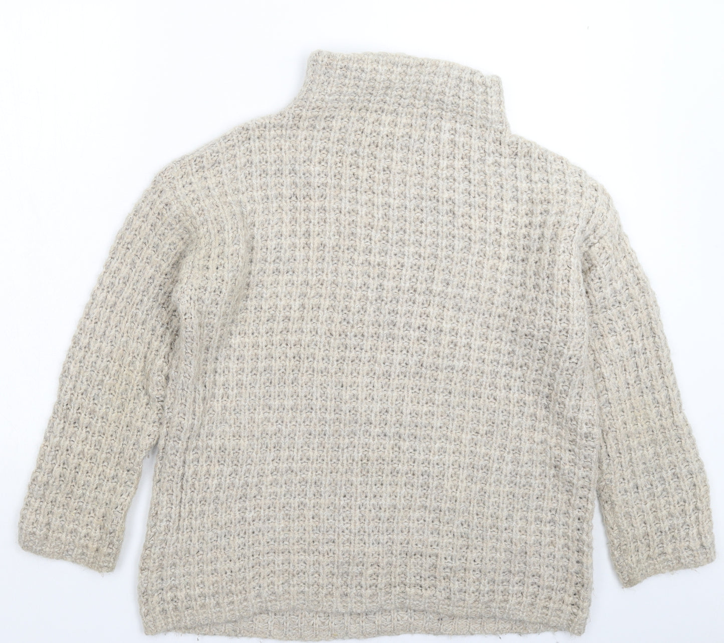 TU Womens Grey  Knit Pullover Jumper Size 14