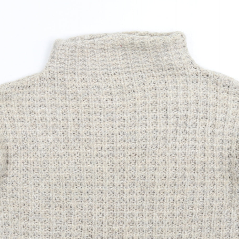 TU Womens Grey  Knit Pullover Jumper Size 14
