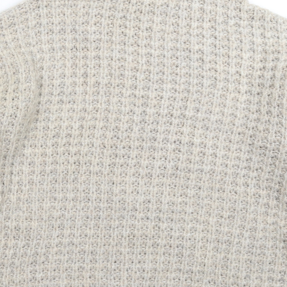 TU Womens Grey  Knit Pullover Jumper Size 14