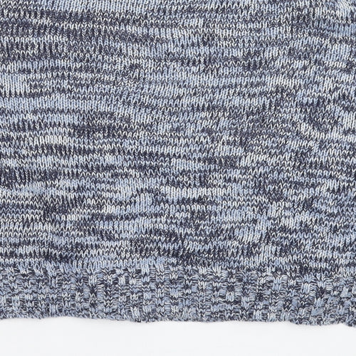 Divided Womens Blue  Knit Pullover Jumper Size S