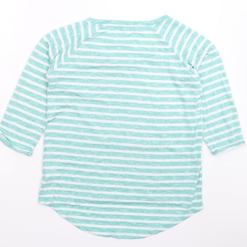 TU Womens Multicoloured Striped Knit Pullover Jumper Size 14