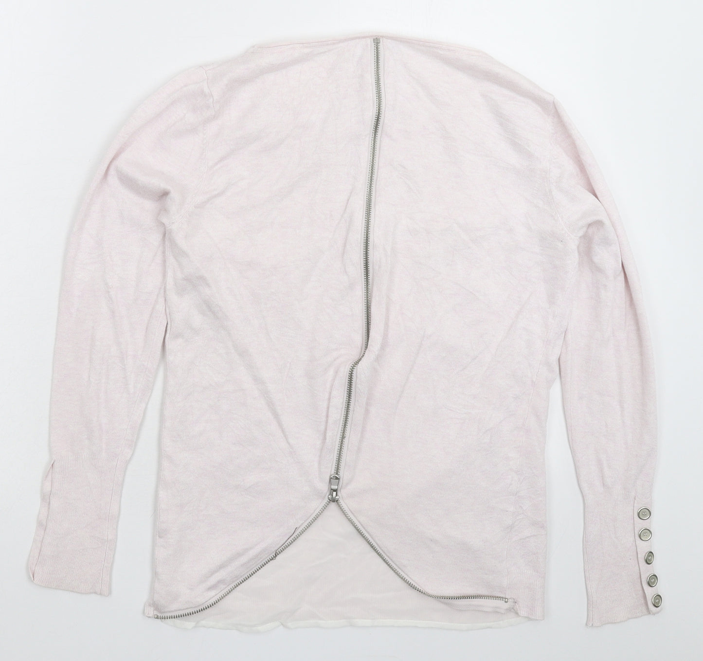 Mint Velvet Womens Pink  Knit Pullover Jumper Size 12