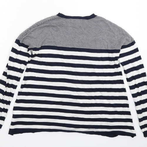 Atmosphere Womens Multicoloured Striped Knit Pullover Jumper Size 10