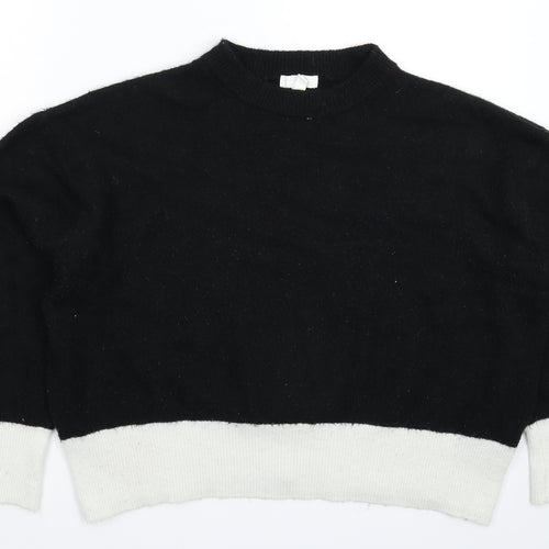 H&M Womens Multicoloured  Knit Pullover Jumper Size M