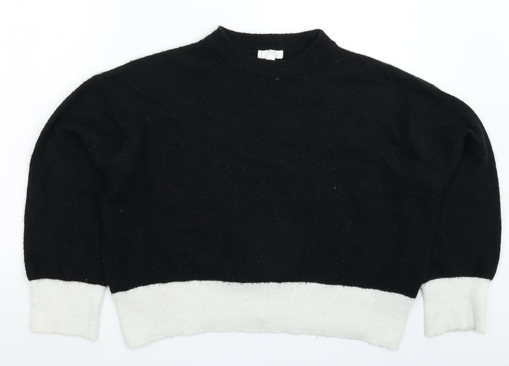 H&M Womens Multicoloured  Knit Pullover Jumper Size M