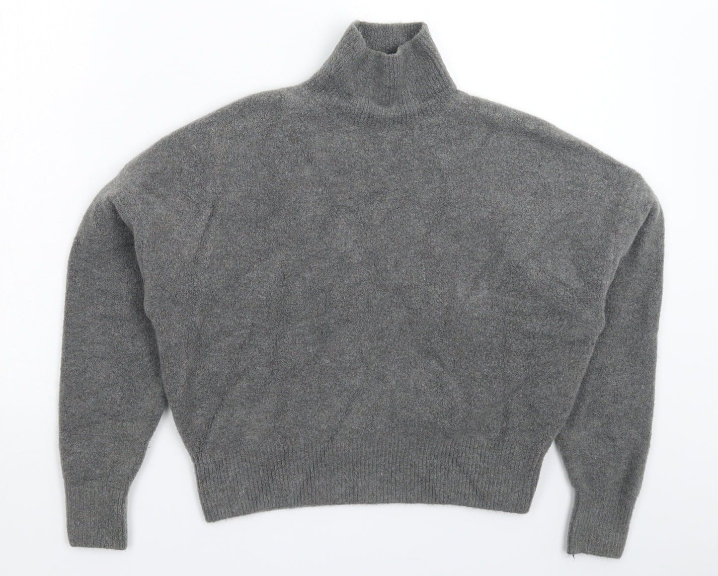 Zara Womens Grey  Knit Pullover Jumper Size XS