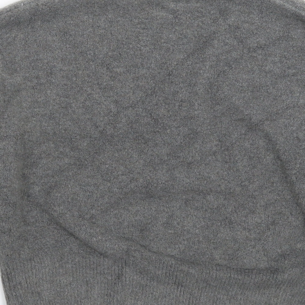 Zara Womens Grey  Knit Pullover Jumper Size XS