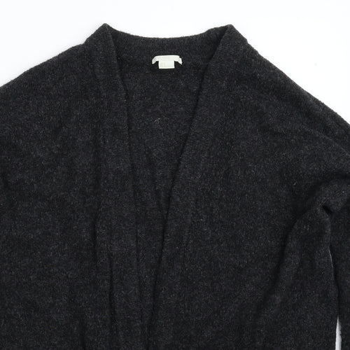 H&M Womens Grey  Knit Cardigan Jumper Size S