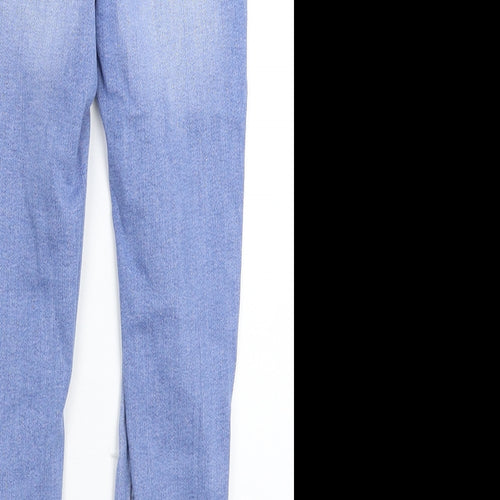 Papaya Womens Blue  Denim Skinny Jeans Size 8 L25 in