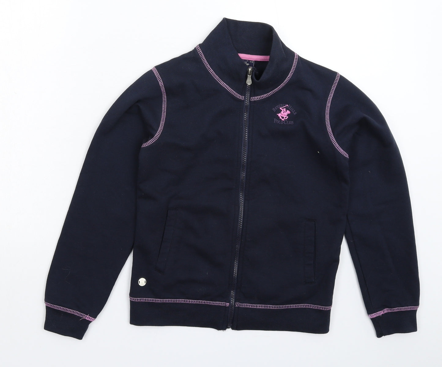 Beverly Hills Polo Club Girls Blue   Jacket  Size 11-12 Years