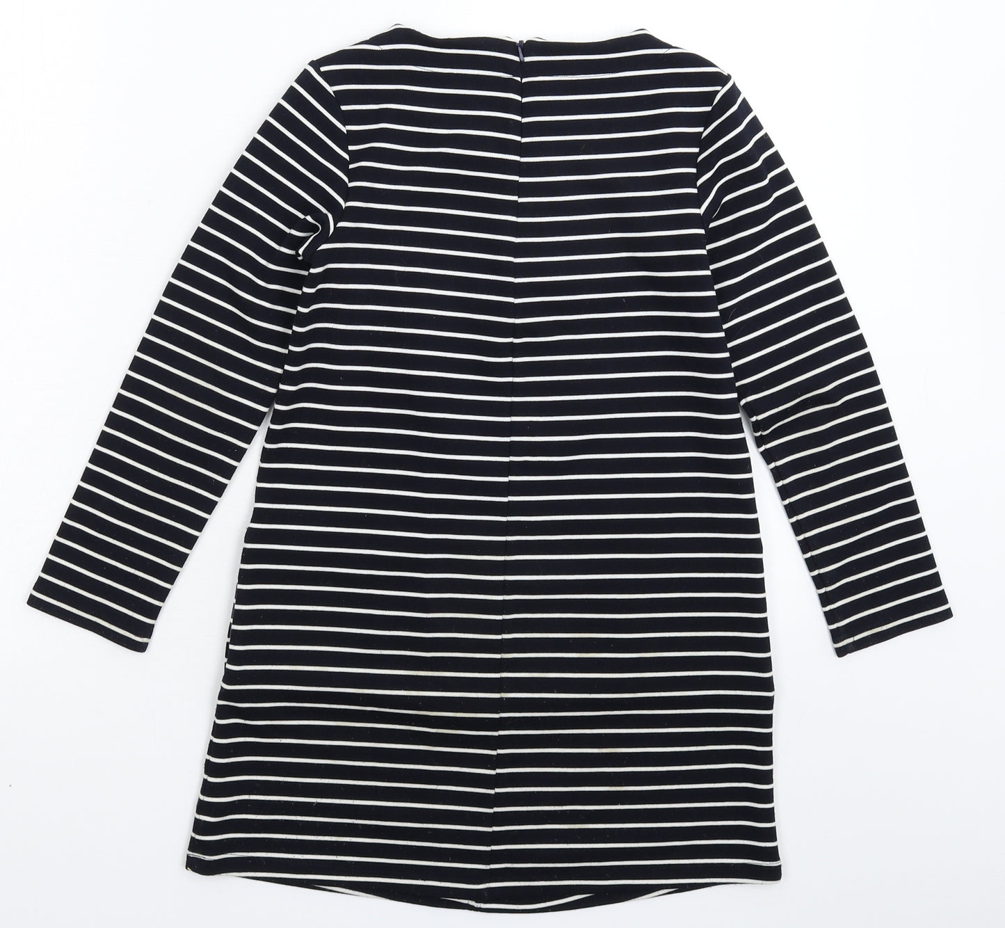 NEXT Womens Blue Striped  Fit & Flare  Size 8