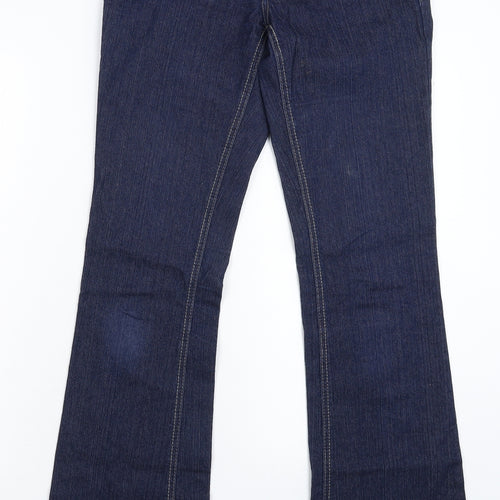 Matalan Womens Blue  Denim Bootcut Jeans Size 8 L31 in