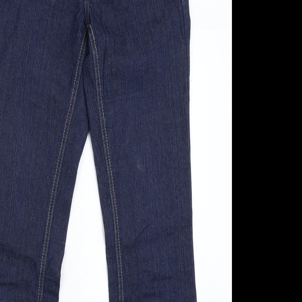 Matalan Womens Blue  Denim Bootcut Jeans Size 8 L31 in