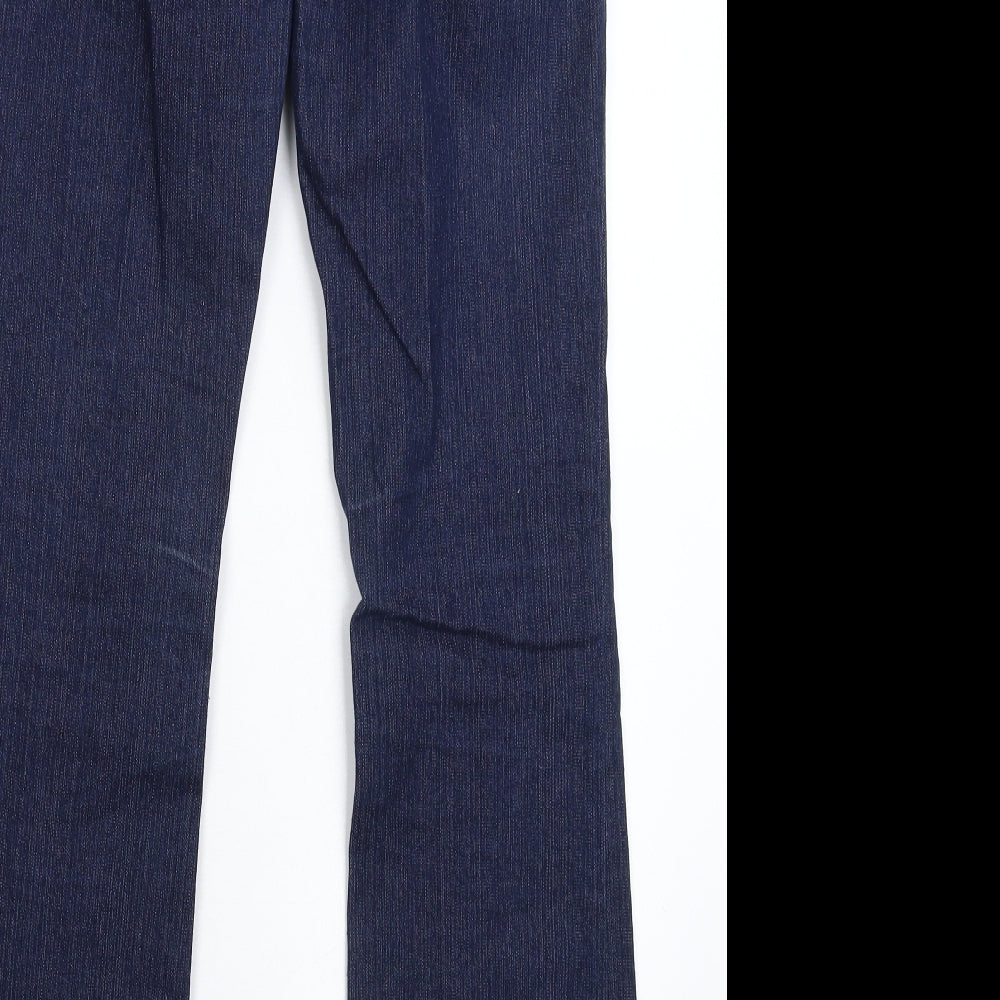 Matalan Womens Blue  Denim Bootcut Jeans Size 8 L31 in