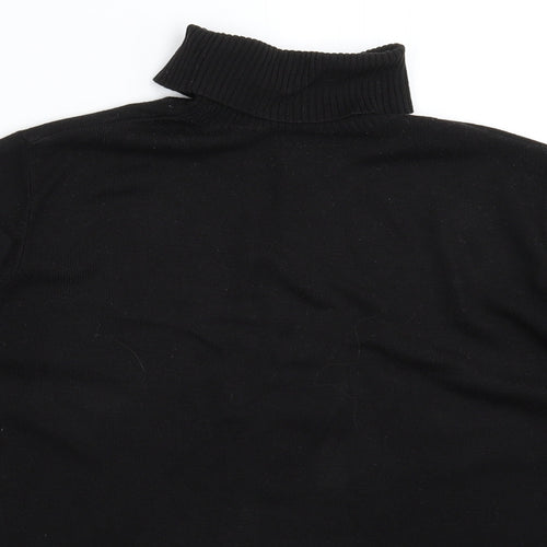 Marks and Spencer Womens Black  Knit Pullover Jumper Size 14