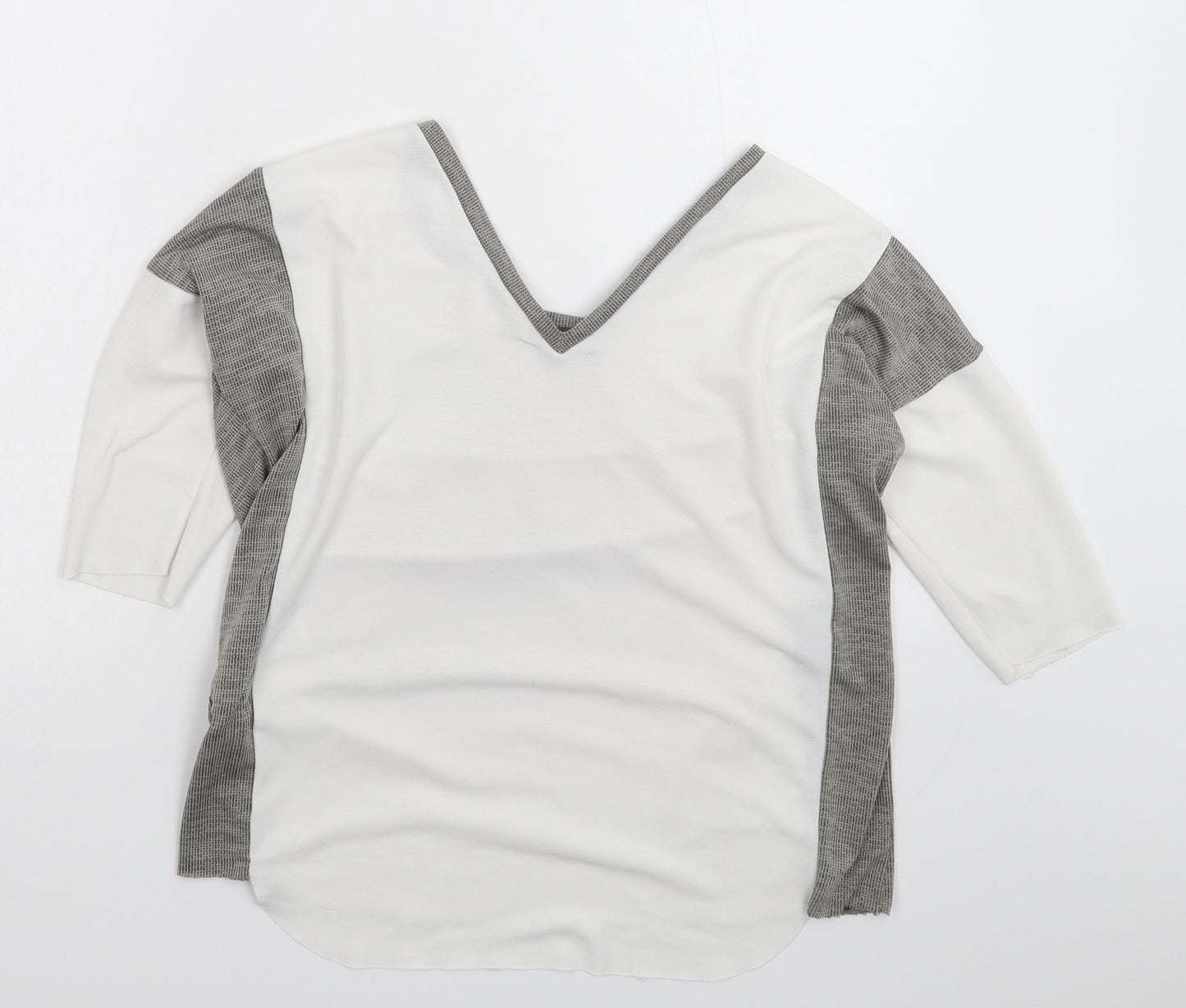 Zara Womens White   Basic T-Shirt Size S