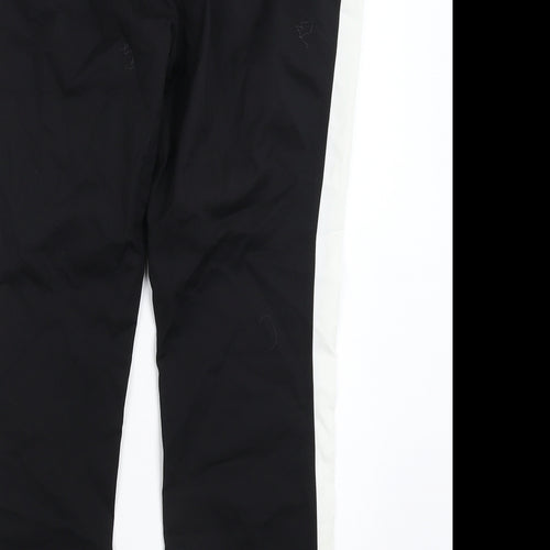 Preworn Womens Black   Trousers  Size 30 in L25 in