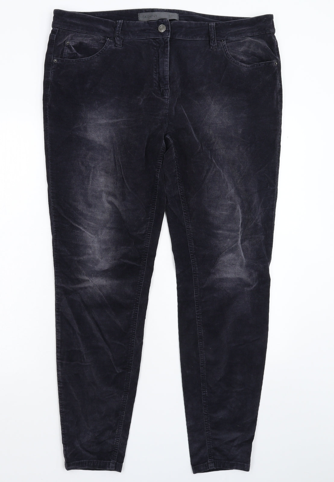 NEXT Womens Black   Trousers  Size 18 L30 in