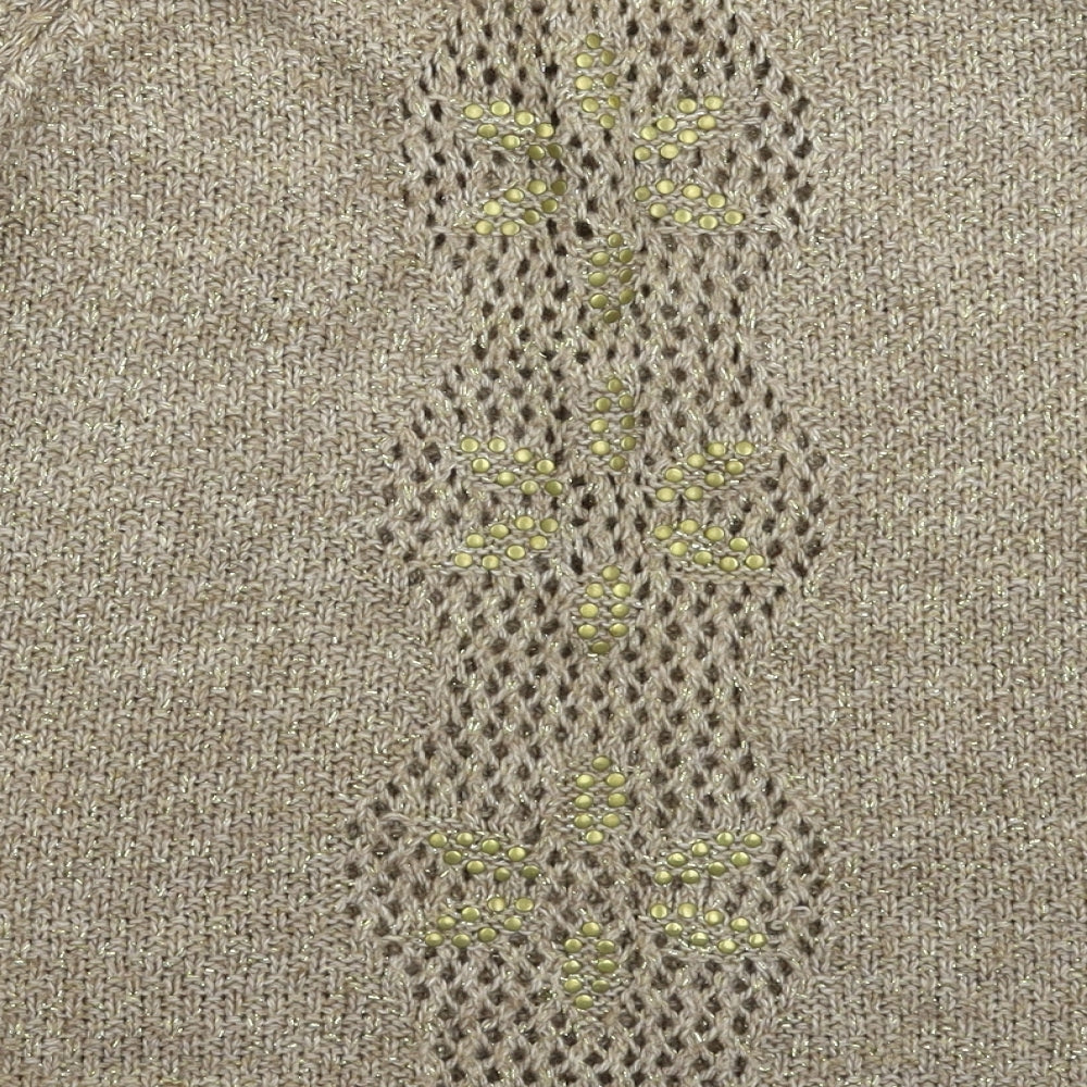 Sosyetic Womens Grey  Knit Pullover Jumper Size L