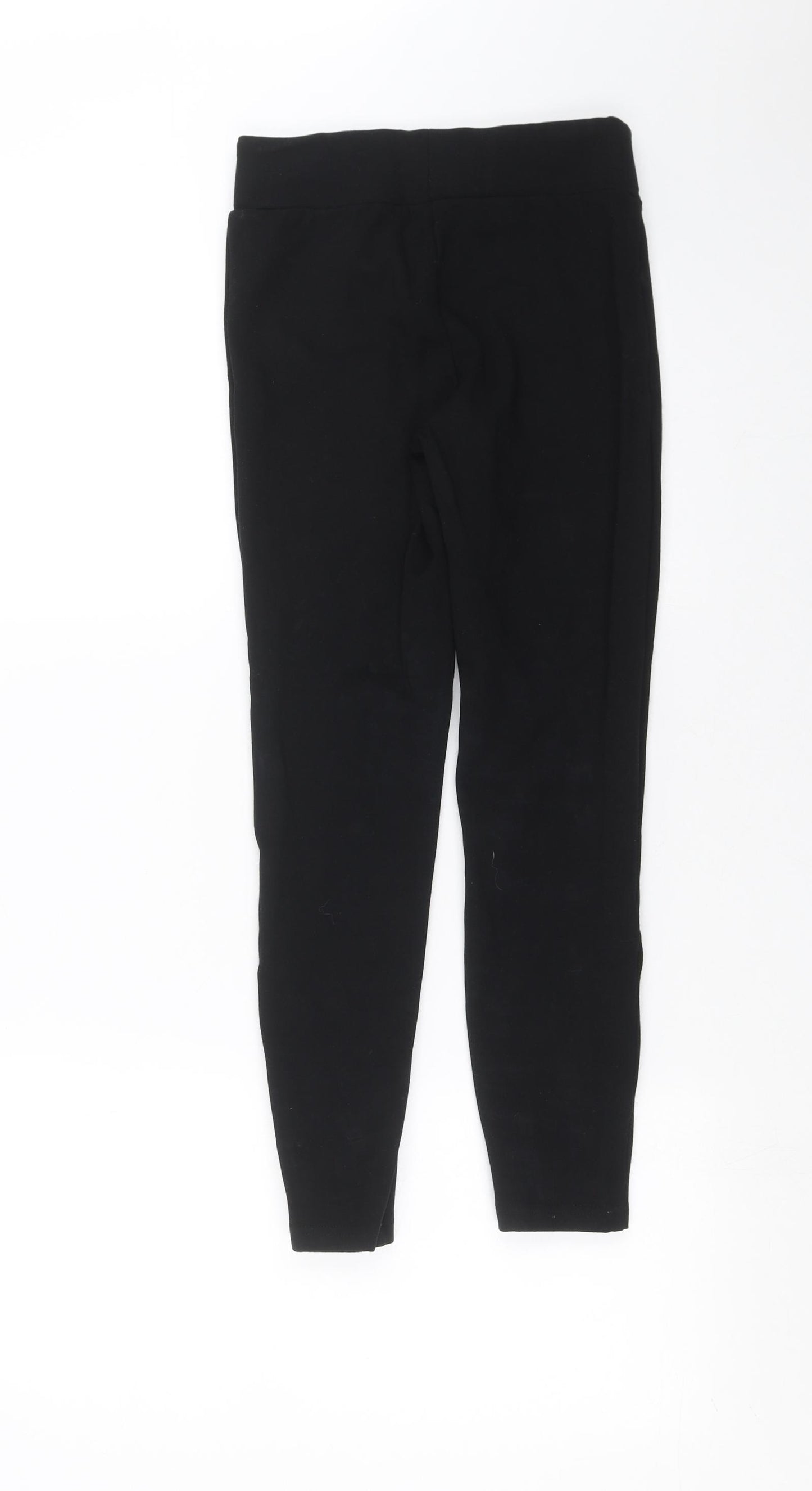 NEXT Womens Black   Carrot Leggings Size 8 L24 in