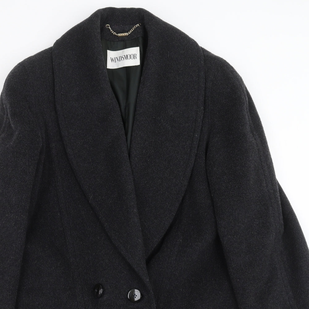 Windsmoor Womens Grey   Jacket Coat Size 14